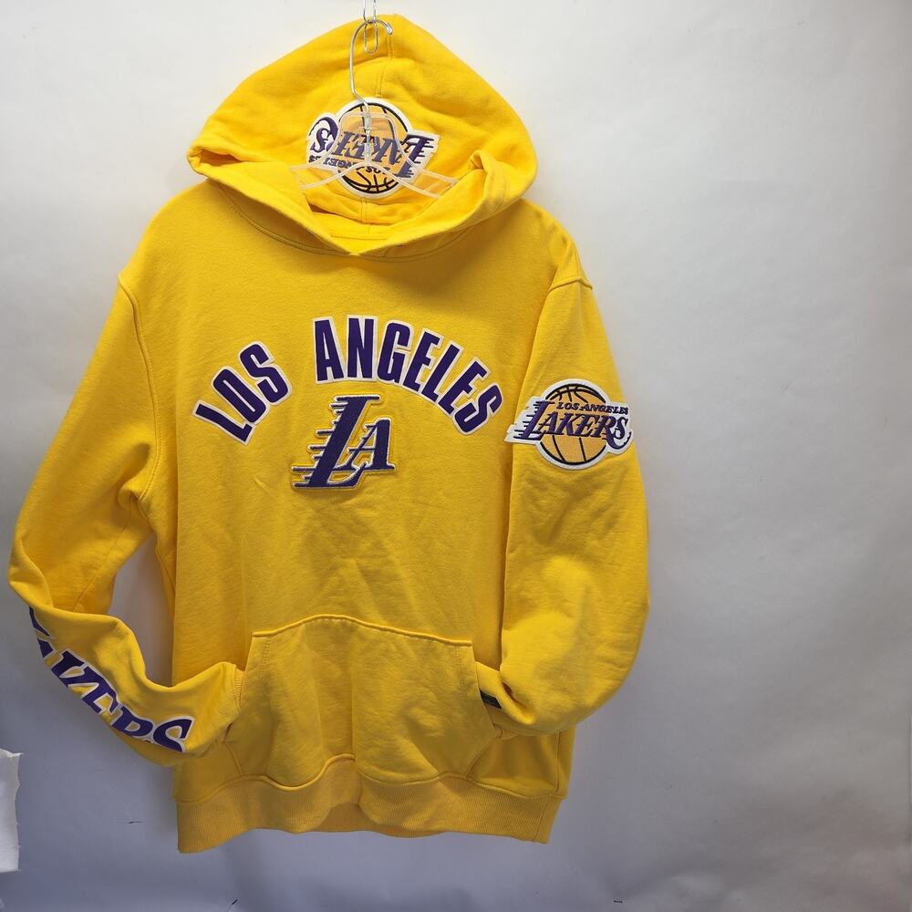 Pro Standard NBA Lakers Men’s Hoodie Yellow Sz L